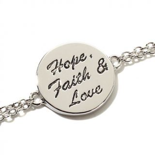 Joan Boyce Joan Boyce Speaks for Itself 7 Word Link Bracelet