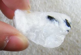 Natural Sky Blue Moonstone Rough Mineral/Raw Material c0856