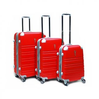  piece abs hardcase 4 wheel luggage set in black rating 2 $ 175 99 s