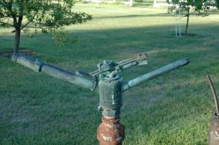 Used Vintage Five Star Brass Irrigation Gun Sprinkler Head