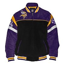 Minnesota Vikings NFL Post Game Faux Leather Jacket