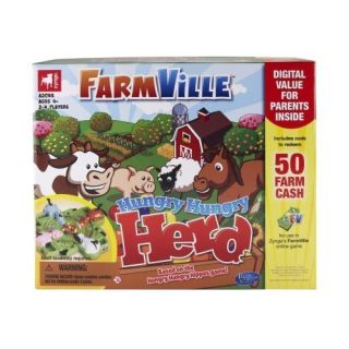 FARMVILLE HUNGRY HUNGRY HERD Hippos Zynga Based on Hippos Game   Box
