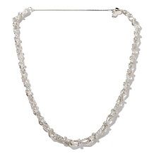 la dea bendata textured loop link 18 1 2 necklace $ 99 90 $ 174 90