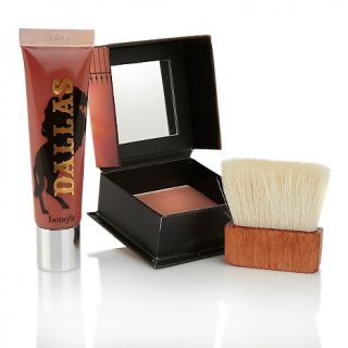 196 534 benefit cosmetics benefit cosmetics box o powder and lip gloss