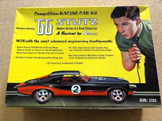   Revival 66 Stutz 1 25 Scale Slot Car Model Kit Virgil Exner Design