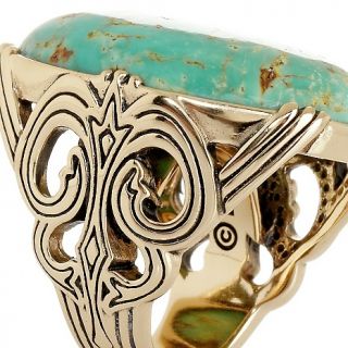 Jewelry Rings Gemstone Studio Barse Green Turquoise Bronze Ring