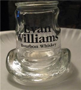 Evan Williams Bourbon Whiskey Cowboy Hat Shot Glass Mint