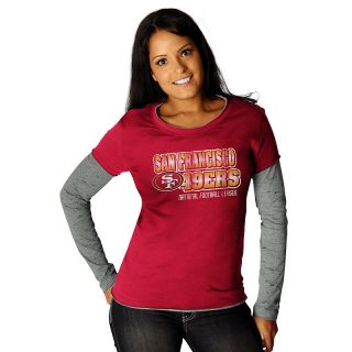 201 028 vf imagewear nfl womens twofer layered tee 49ers rating 24 $