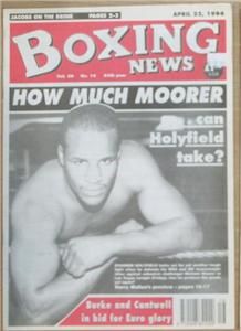 michael moore vs evander holyfield 1994 boxing news