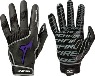 Mizuno Techfire Switch Batting Gloves XTREME Palm   Black Large