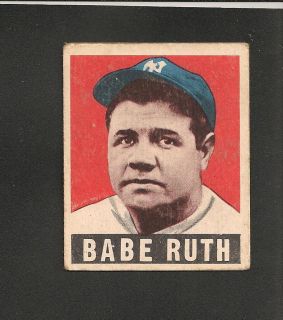  1948 Leaf 3 Babe Ruth