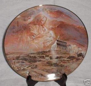 Gerald Miller The First Christmas Eve Porcelain Collector Plate 1977