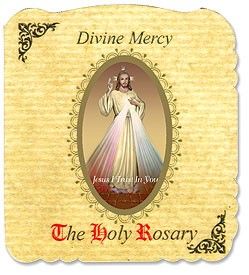 Divine Mercy Catholic Holy Rosary Booklet Protect Religious Jesus Gift