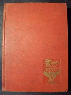 Goethe Faust Willy Pogany Illustrated HC