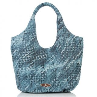 Elliott Lucca Milana Woven Leather Tote