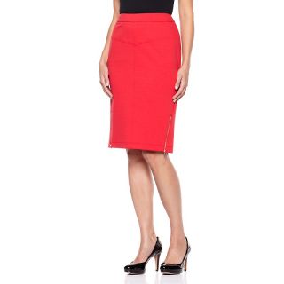 209 615 g by giuliana rancic pencil skirt with zip detail note
