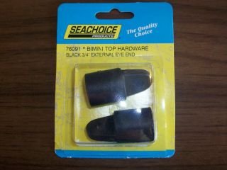 Seachoice Bimini Top Hardware Black 3 4 External Eye End Part 76091