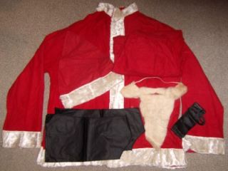  Mousleys Santa Claus Costume Extra Large Original Box HudsonS