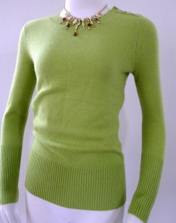 NWT FENN WRIGHT MANSON 100% 2 ply Cashmere Sweater Sizes M/XS