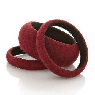 215 854 bajalia bajalia sharada set of 3 felt bangle bracelets rating