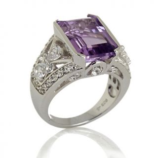 208 393 victoria wieck 6 76ct amethyst and white topaz sterling silver
