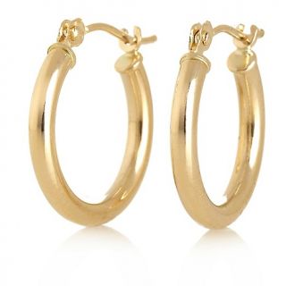 216 877 14k gold polished hoop earrings 9 16 rating be the first to