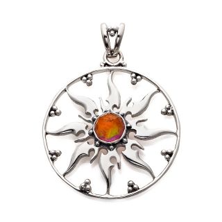 220 442 sajen simulated opal doublet sun pendant rating be the first