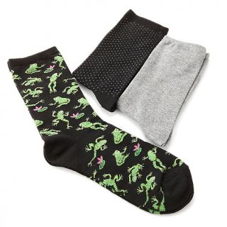 225 589 hot sox 3 pack novelty trouser socks frogs rating be the first