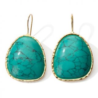 209 703 boheme by the stones simulated turquoise goldtone drop