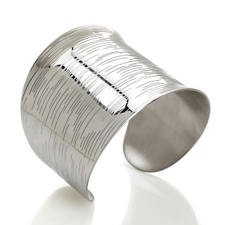 225 266 stately steel stately steel high polished textured 7 1 4 cuff