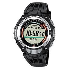 Casio Mens SGW200 1VCF Pedometer Distance Monitor Running Watch