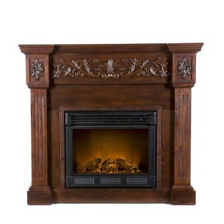 226 768 calvert carved electric led fireplace with remote rating be