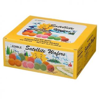  Chocolate and Candies Satellite Wafers with Candy Beads   240 Count
