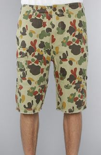 10 Deep The Convertible Shorts in Tan Pacific Camo