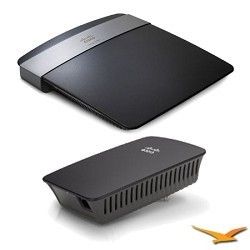   E2500 Advanced Dual Band Wireless N Router with RE1000 Range Exte