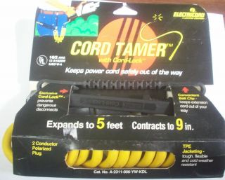 Lawnmower Hedge Trimmers Power Drill 5ft Electric Power Extension Cord