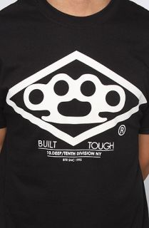 10 Deep The Built Tough Tee in Black Concrete