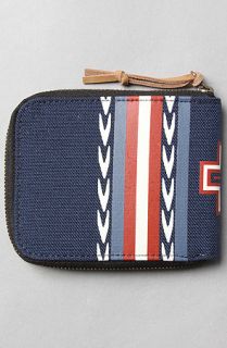 10 Deep The Stacks Wallet in Navy Concrete