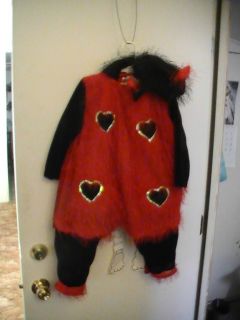 Toddler Girls Ladybug Halloween Costume in Size 4T