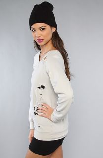 Chaser The Destroyed Off The Shoulder Pullover