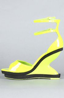 Blonde Ambition The Talisa Shoe in Yellow