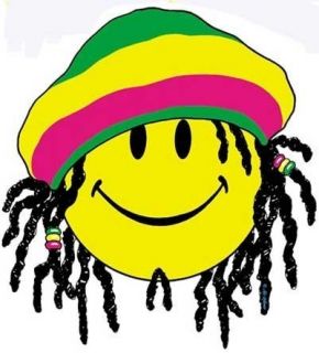 Smiley Face T Shirt Reggae Happy Face Tee Rasta Shirt Jamaican