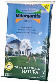 36 lb Bag Milorganite Organic Lawn Fertilizer 6 2 0