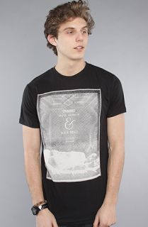 Civil The Black Magic Tee in Black Concrete