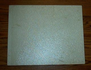 Vintage Corelle Extra Large Textured Glass Cutting Board Sandstone