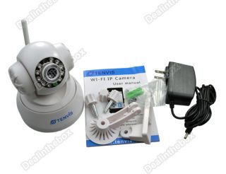 Wireless Webcam IP Cameras Vision WiFi Cam Audio White