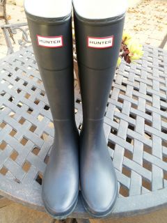 Brand New Hunter Women Regent Riding Equestrian Cait Rain Boots
