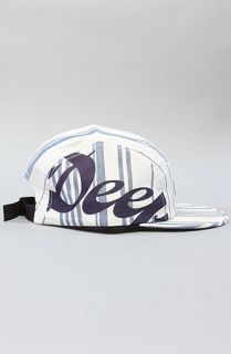 10 Deep The Ironsides Navigator Cap in Blue Stripe