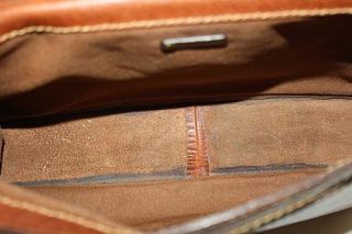 cool vintage leather briefcase by ferran cerdans made in spain good