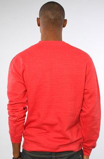 ELM The Lady Killer Crew Sweatshirt in Heathered Red